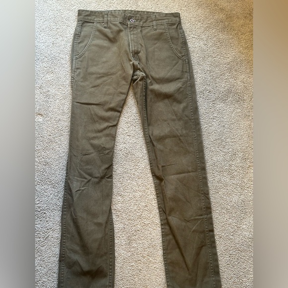 Railcar Fine Goods Other - Railcar Finegoods Flight Jeans Seaweed Green